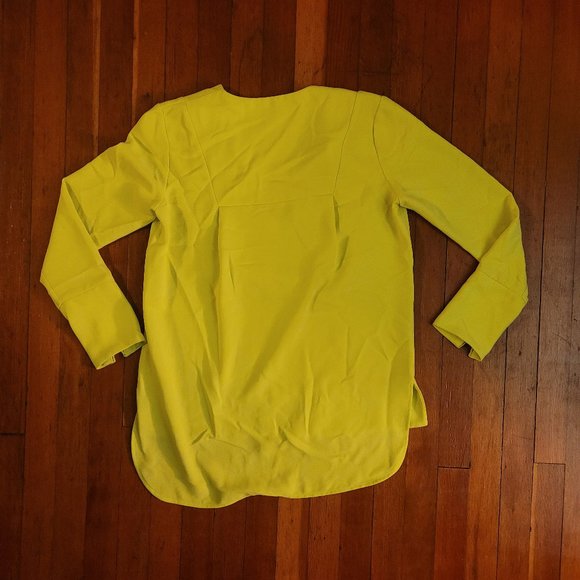 Neon Yellow Green Tunic - French Connection sz XS -Small - Picture 9 of 9